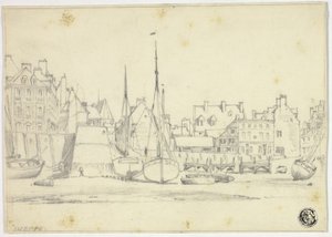 Dieppe af Edward William Cooke