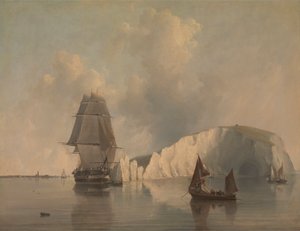 Off the Needles, Isle of Wight af Edward William Cooke