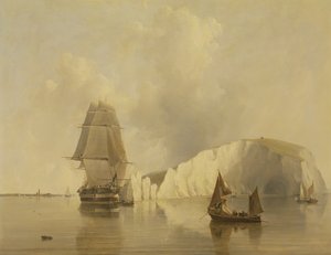 Off the Needles, Isle of Wight af Edward William Cooke
