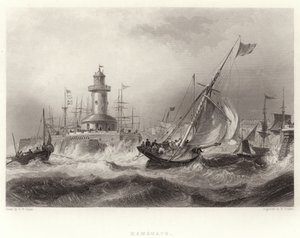 Ramsgate af Edward William Cooke