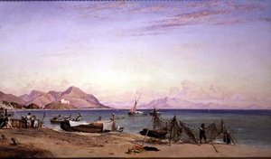 Salerno, Tørringsnet af Edward William Cooke
