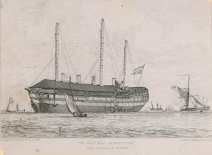 Hastings, der ligger i Ordinary i Medway af Edward William Cooke