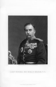 Sir Gerald Graham, britisk generalløjtnant, 1893.