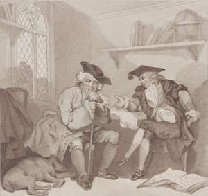 A College Scene, or a Fruitsless Attempt on the Purse of..., [1. august 1787], genudgivet 1. juli 1802.