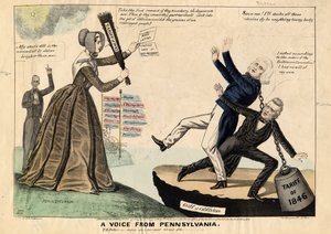 En stemme fra Pennsylvania, udgivet af HR Robinson, New York, 1846