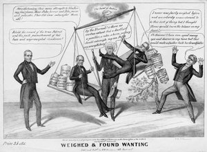 Vejet og fundet mangler, udgivet af H R Robinson, New York, 1844