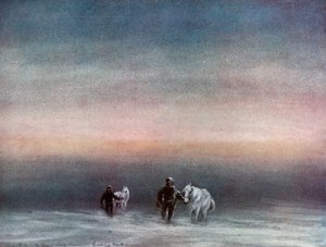Udøvelse af ponyerne, 1911, 1913. af Charles Edward Wilson