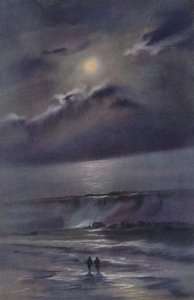 Rampen og Erebus skråninger, 1911, 1913 af Charles Edward Wilson