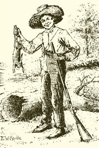 Huckleberry Finn af Edward Windsor Kemble