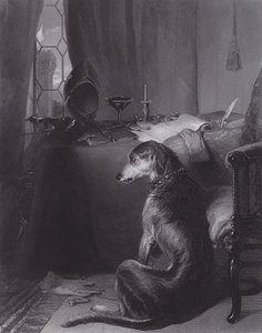 High Life (gravering) af Edwin (after) Landseer