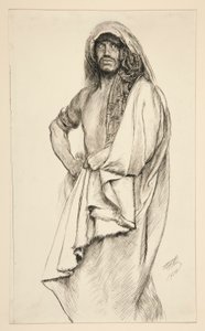 Aaron, fra Titus Andronicus af Edwin Austin Abbey