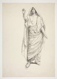 Anthony (foreløbig tegning til .3138) - Julius Cæsar af Edwin Austin Abbey
