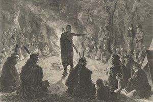 Omkring Rådsilden, The Young Brave