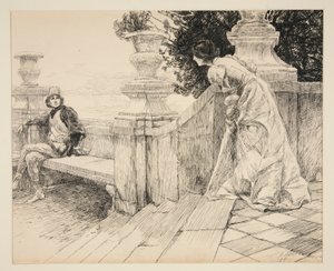 Beatrice: af Edwin Austin Abbey