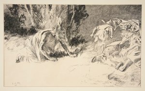 Bund: af Edwin Austin Abbey