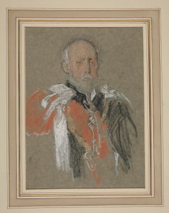 Kroning af Edward VII. Portræt: Prins Christian af Slesvig-Holsten af Edwin Austin Abbey