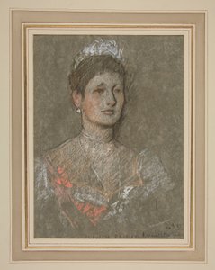 Kroning af Edward VII Portræt: Prinsesse Louise af Battenberg af Edwin Austin Abbey