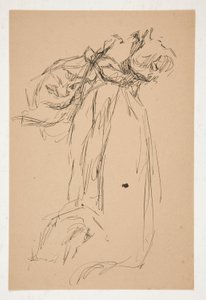 Draperi undersøgelse af Edwin Austin Abbey
