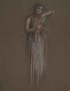 Tidlig undersøgelse for af Edwin Austin Abbey
