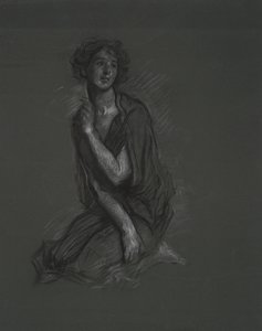 Figurstudie af Edwin Austin Abbey