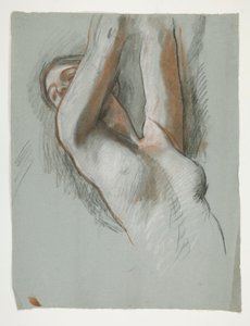 Figurstudie for af Edwin Austin Abbey