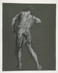 Figurstudie for af Edwin Austin Abbey