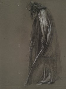 Figurstudie for af Edwin Austin Abbey