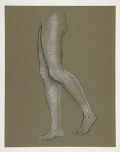 Figurstudie for af Edwin Austin Abbey
