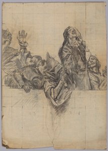 Figurstudie for af Edwin Austin Abbey