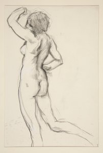 Figurstudie for af Edwin Austin Abbey