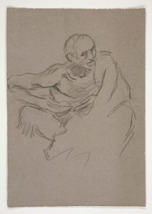 Figurstudie for af Edwin Austin Abbey
