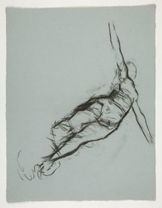 Figurstudie for af Edwin Austin Abbey