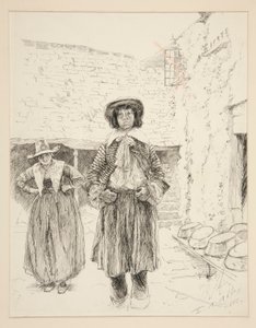 Illustration til af Edwin Austin Abbey