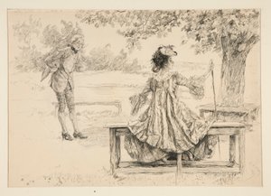 Illustration til af Edwin Austin Abbey