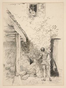 Illustration til af Edwin Austin Abbey