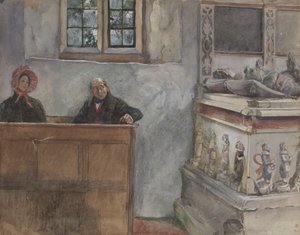 I Kirken af Edwin Austin Abbey