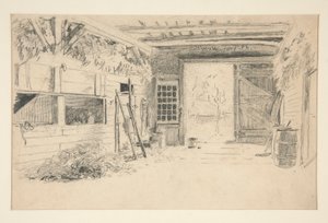 Interiørstudie af Edwin Austin Abbey