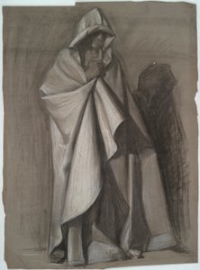 Josef af Arimathea, Figurstudie for af Edwin Austin Abbey
