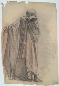 Josef af Arimathea, Figurstudie for af Edwin Austin Abbey