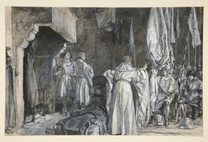 Konge: af Edwin Austin Abbey