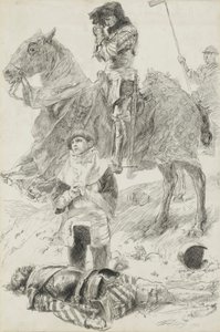 Lancastrian Soldier: af Edwin Austin Abbey