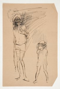 Forundersøgelse til Kærlighed af Edwin Austin Abbey