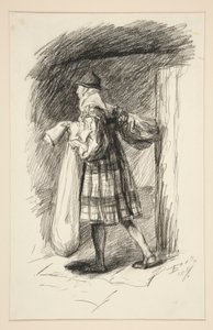 Prost med Ragozine af Edwin Austin Abbey