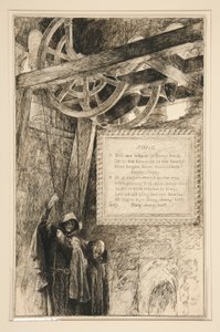 Sang, fra akt III, Scene II, Købmand af Venedig af Edwin Austin Abbey