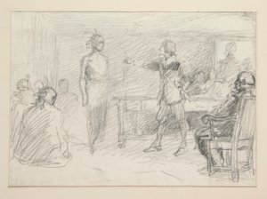 Studer for af Edwin Austin Abbey