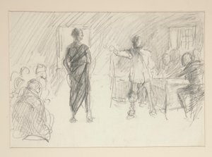 Studer for af Edwin Austin Abbey