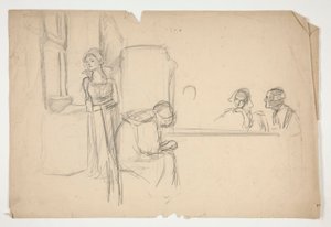 Studer for af Edwin Austin Abbey