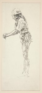 Studie for Dull, from Love af Edwin Austin Abbey