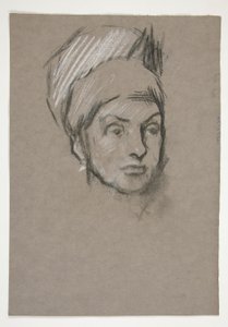 Study for Science: skitse til vægmaleri til statshovedbygningen i Harrisburg, Pennsylvania, 1902-1911 (fuldført af John Singer Sargent) af Edwin Austin Abbey