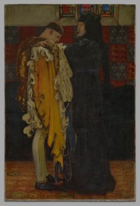 Kongen til prinsen af Wales: af Edwin Austin Abbey